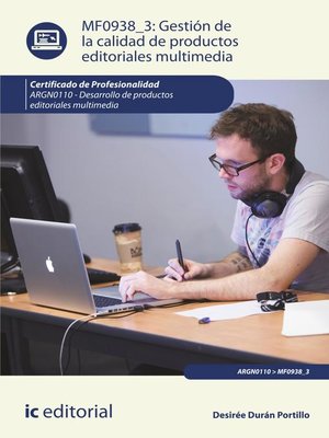 cover image of Gestión de la calidad de productos editoriales multimedia. ARGN0110